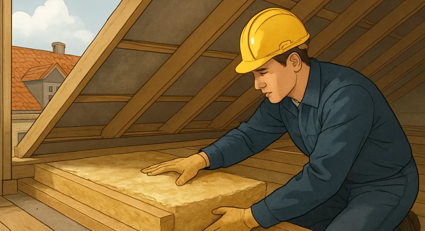 Oberste Geschossdecke im Altbau dämmen