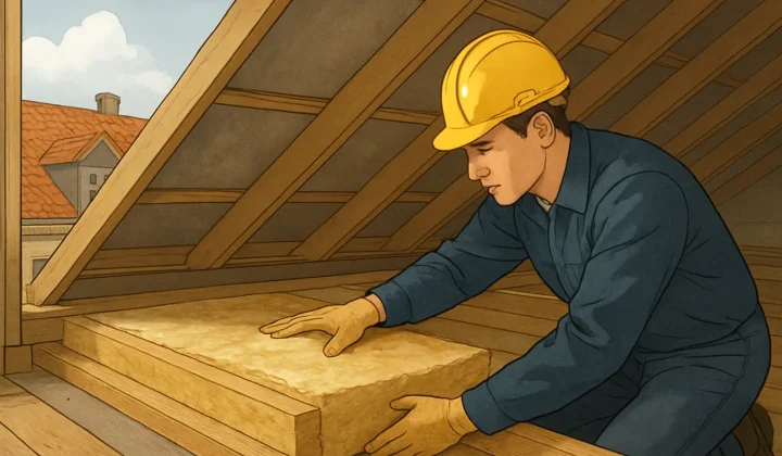 Oberste Geschossdecke im Altbau dämmen