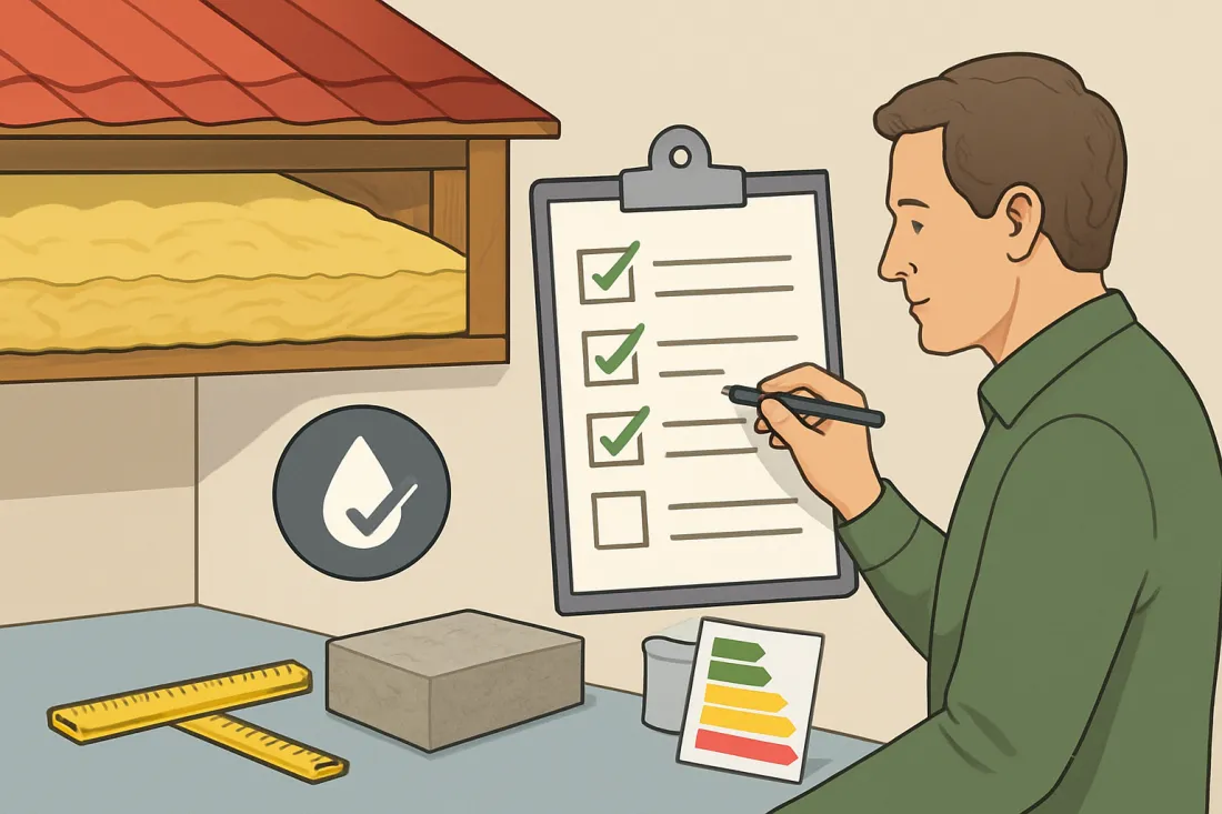 Oberste geschossdecke im altbau dämmen: praktische Checkliste vor der Umsetzung