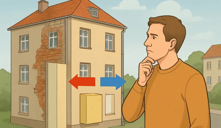Altbau-Fassade dämmen: von außen oder innen – welche Lösung passt
