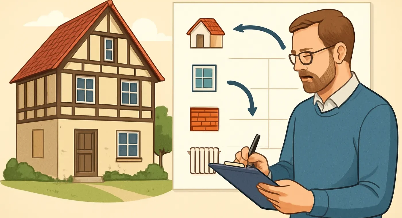 Individueller Sanierungsfahrplan Altbau: So planen Sie Ihre energetisc