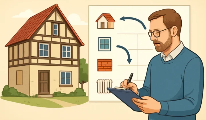 Individueller Sanierungsfahrplan Altbau: So planen Sie Ihre energetisc