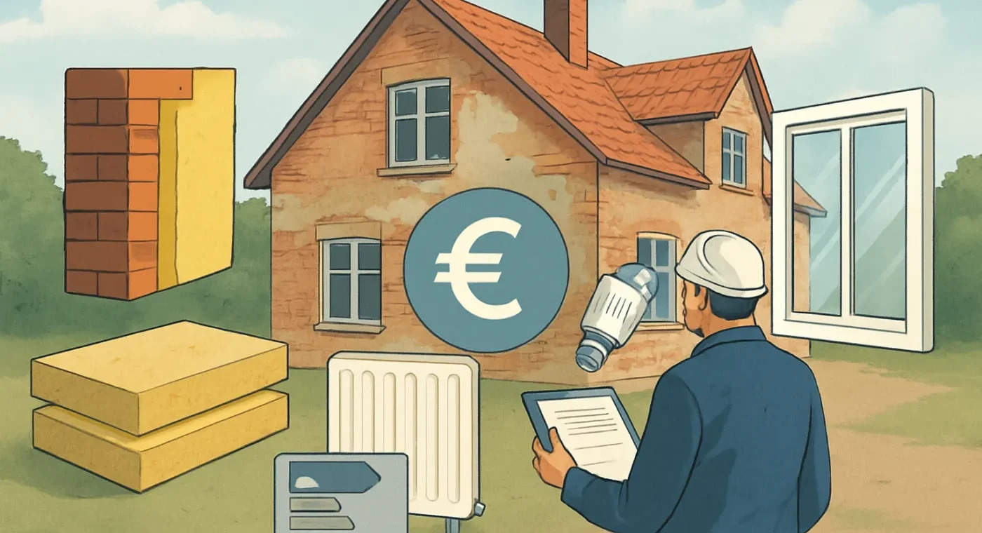 Kosten energetische Sanierung Altbau: Realistische Kostenrahmen