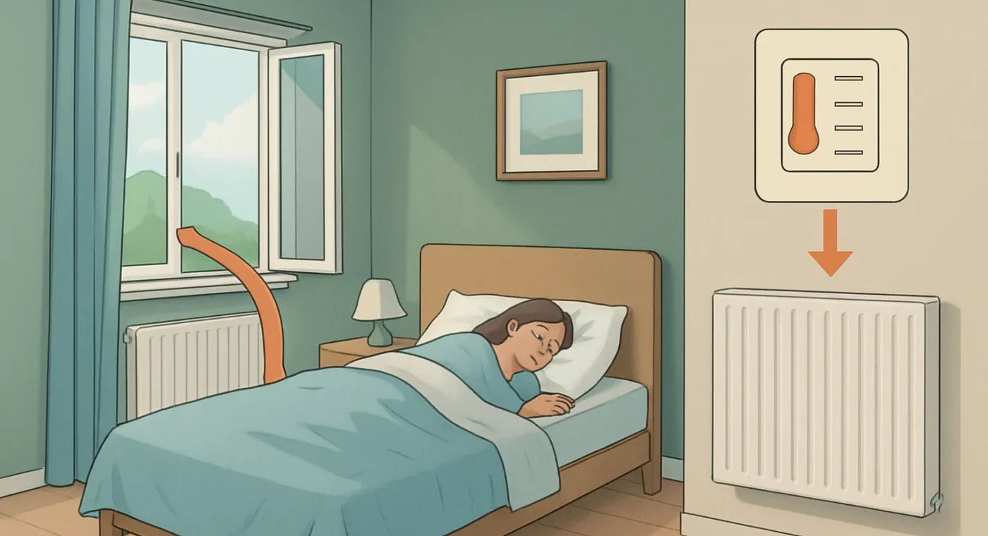 Schlafzimmer richtig heizen: gesund schlafen und Energie sparen