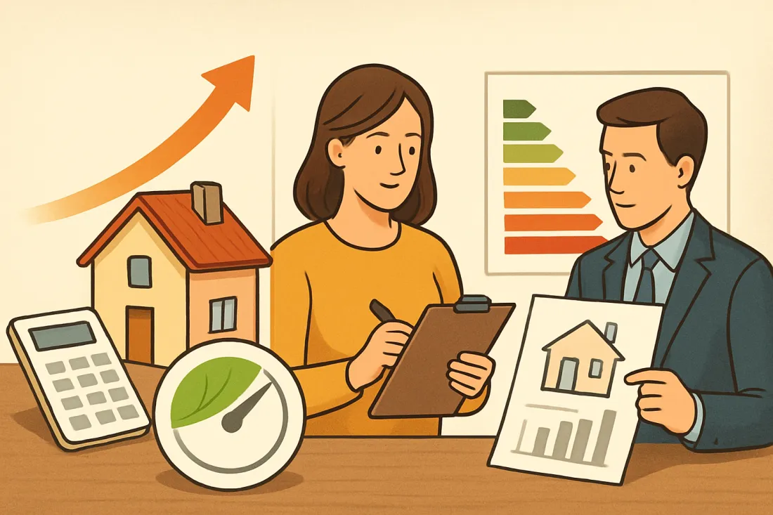 Energieberatung zu hause tipps: visueller Vergleich der Optionen