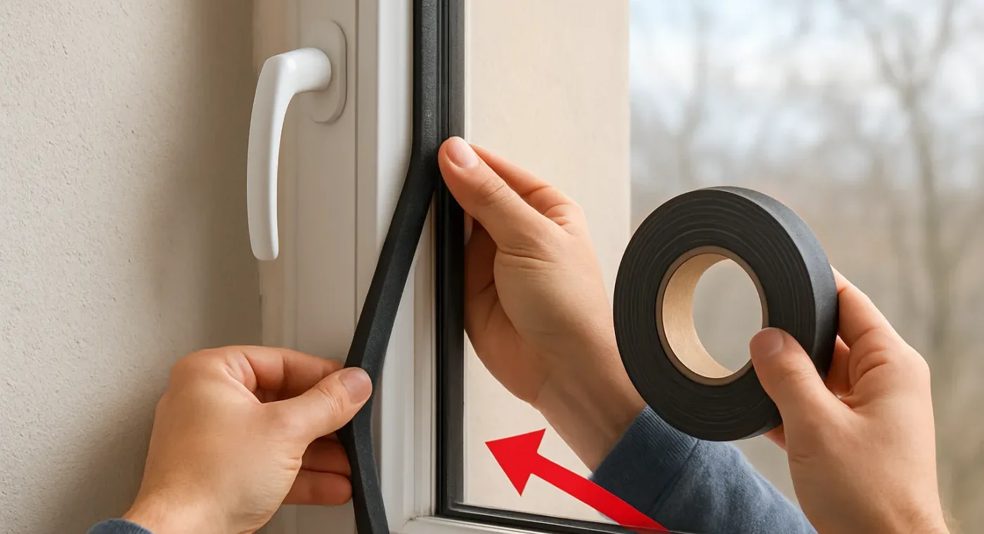 Zugluft am Fenster stoppen: Einfache Schritte, die du selbst