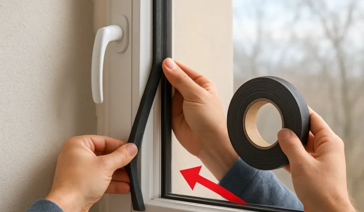 Zugluft am Fenster stoppen: Einfache Schritte, die du selbst