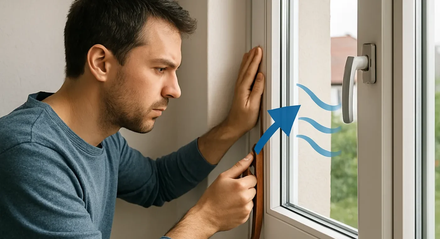 Zugluft am Fenster abdichten: Schritt-für-Schritt zu dichten Fenstern