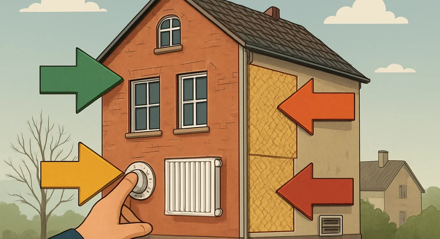 Energieeffizienz im Altbau verbessern: Die sinnvollste Reihenfolge