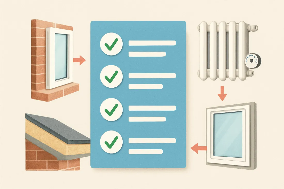 Energieeffizienz im altbau verbessern: praktische Checkliste vor der Umsetzung