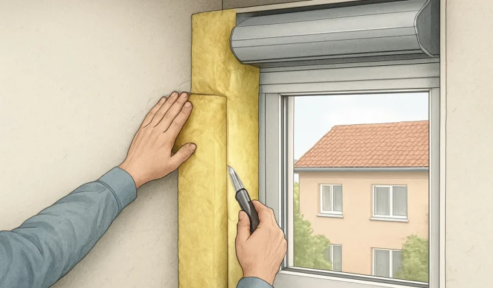 Fensterlaibung und Rollladenkasten dämmen: Schritt-für-Schritt