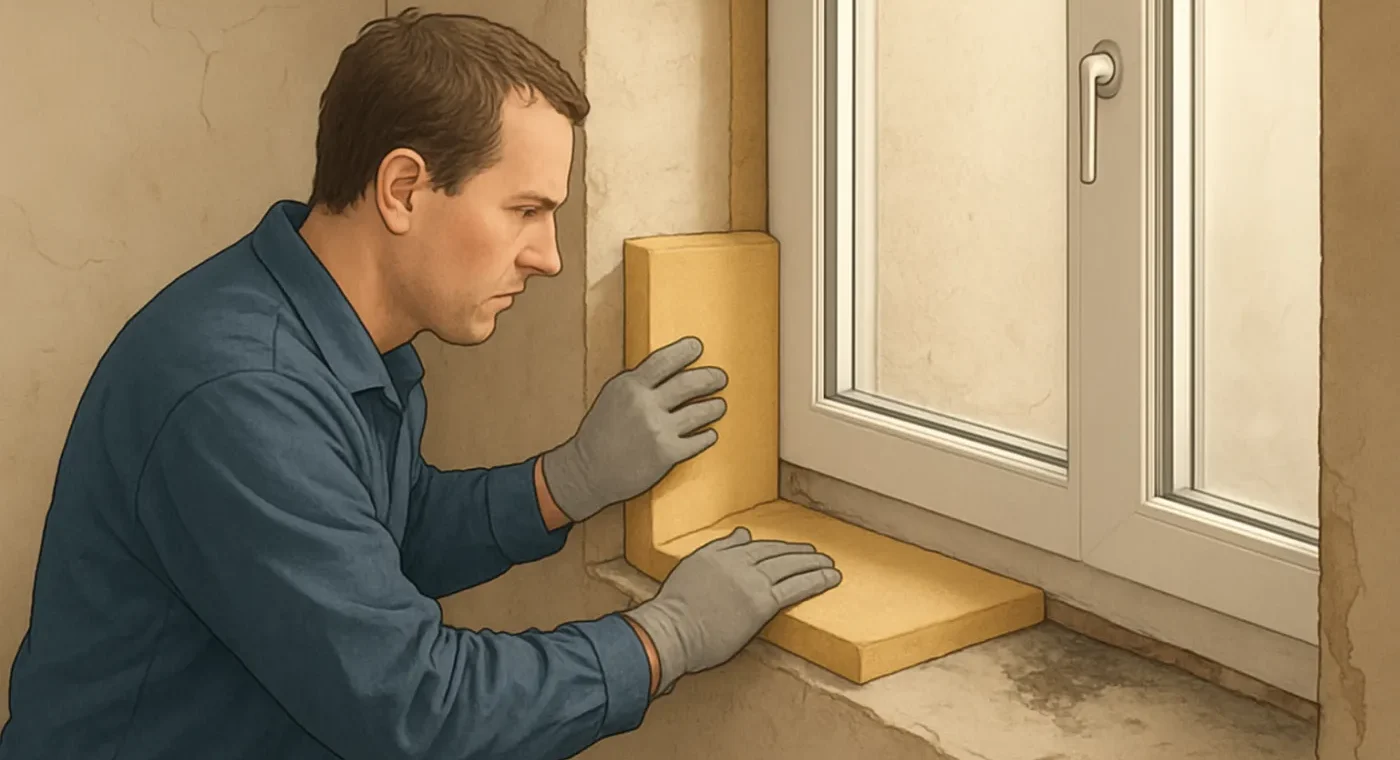 Fensterlaibung im Altbau dämmen