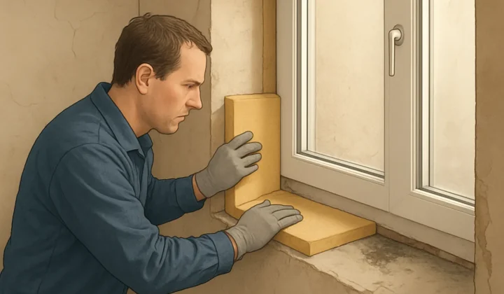 Fensterlaibung im Altbau dämmen