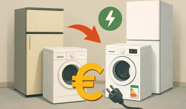 Alte Haushaltsgeräte ersetzen und Strom sparen: Lohnt sich