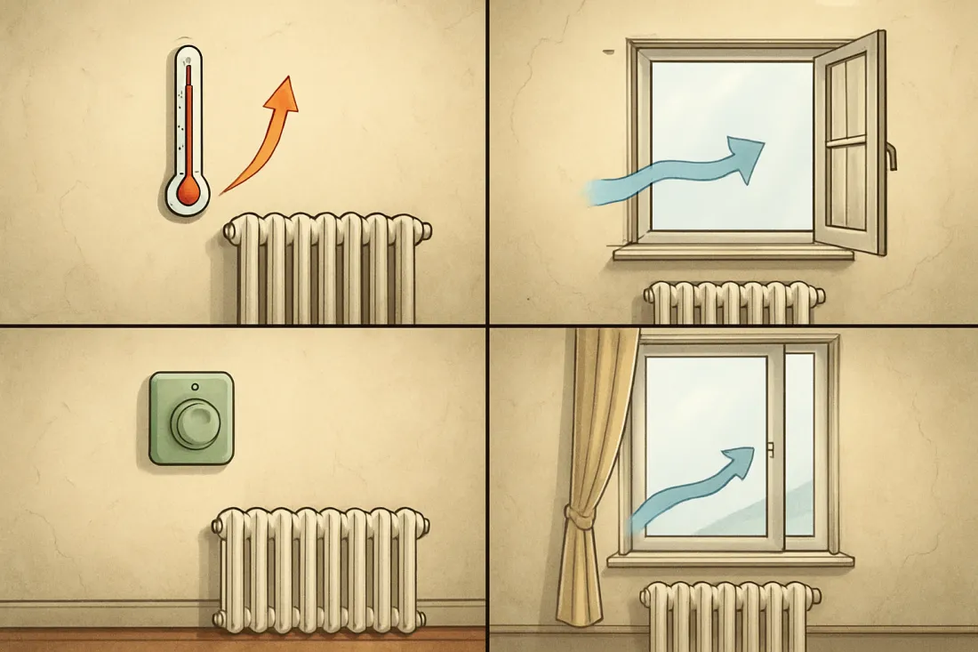 Richtig heizen im altbau: visueller Vergleich der Optionen