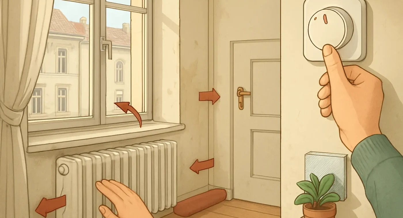Energie sparen im Altbau ohne Sanierung: Konkrete Schritte für Mieter