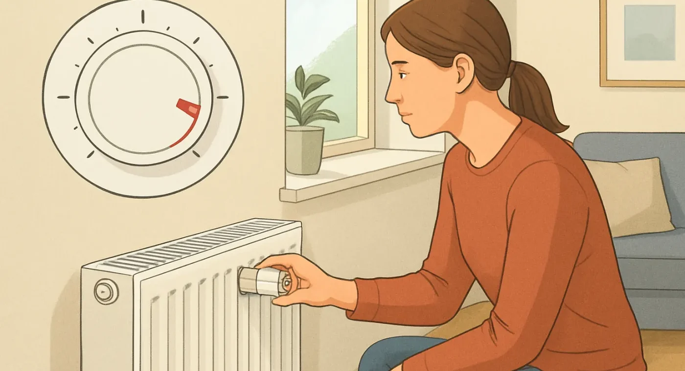 Heizung richtig einstellen in der Wohnung: So heizt du sparsam