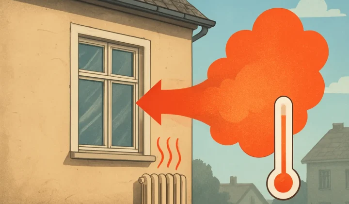 Wie viel Energieverlust durch alte Fenster im Altbau – und was sich