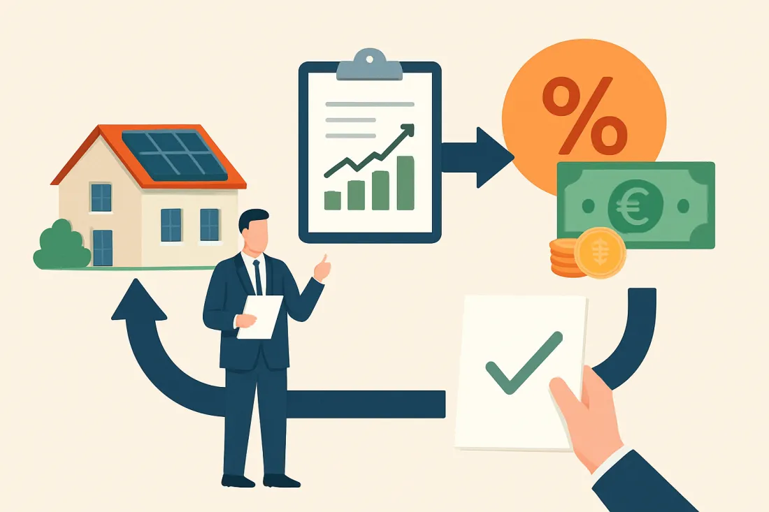 Energieberatung kosten und förderung: Schaubild der wichtigsten Elemente