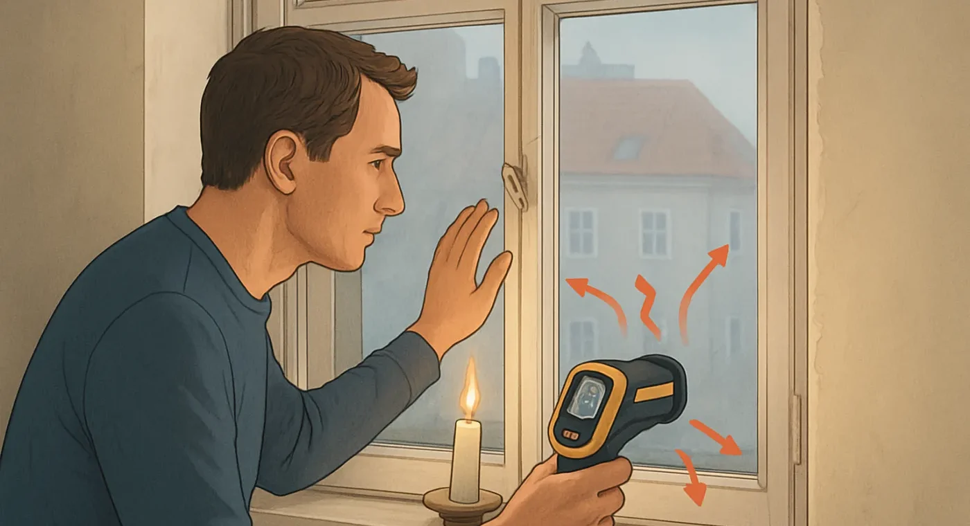 Wärmeverlust an Fenstern im Altbau erkennen: Schritt-für-Schritt-Anlei