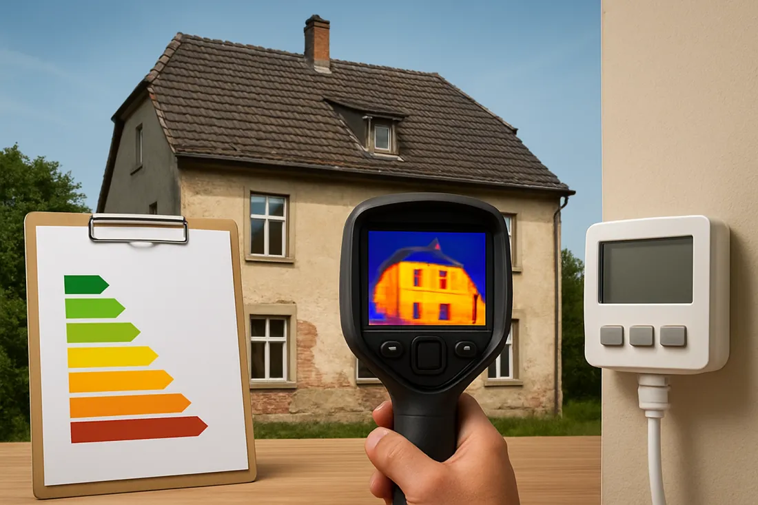 Energetische bewertung altbau selbst durchführen: visueller Vergleich der Optionen