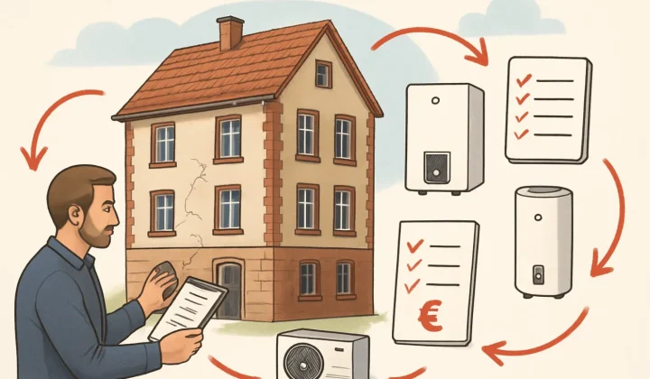 Heizungssanierung im Altbau Schritt für Schritt: So planen