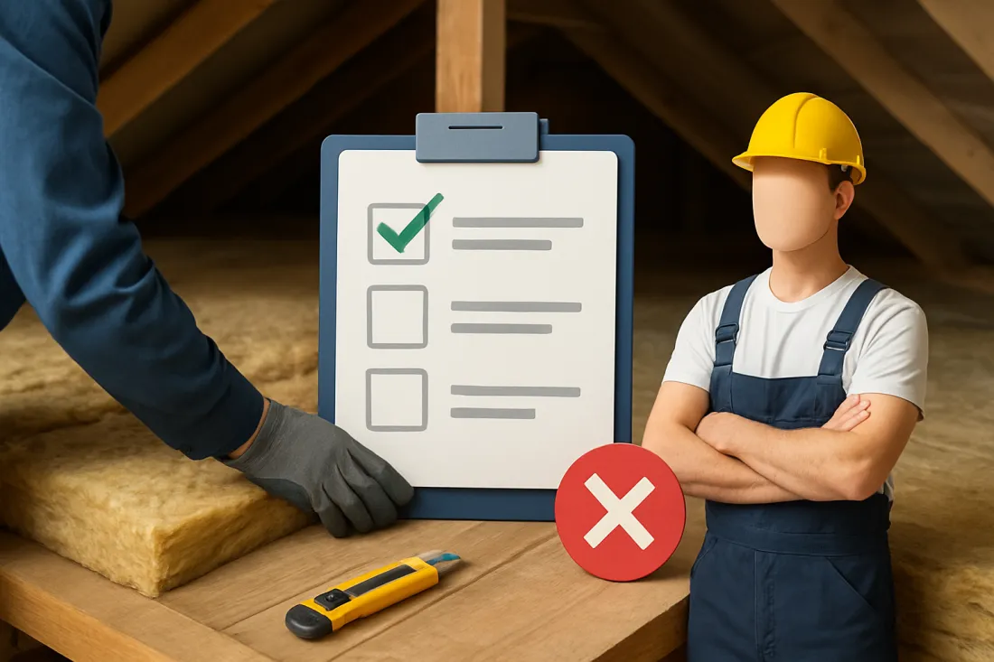 Oberste geschossdecke selbst dämmen oder fachmann: praktische Checkliste vor der Umsetzung