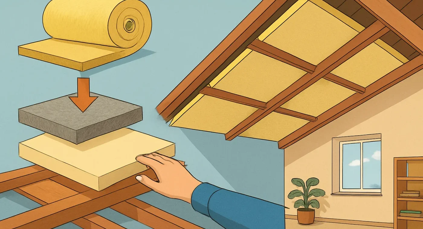 Welcher Dämmstoff für die oberste Geschossdecke? Praxis-Guide