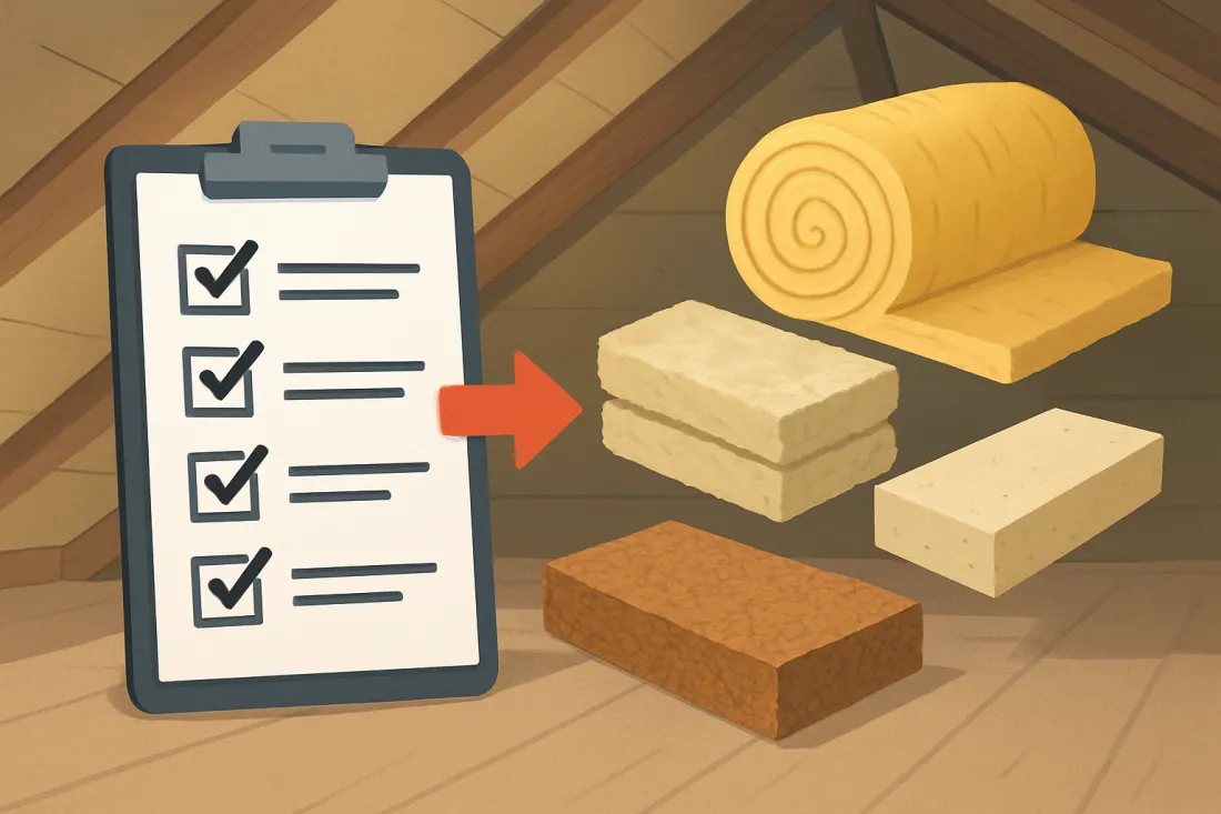 Welcher dämmstoff für oberste geschossdecke: praktische Checkliste vor der Umsetzung